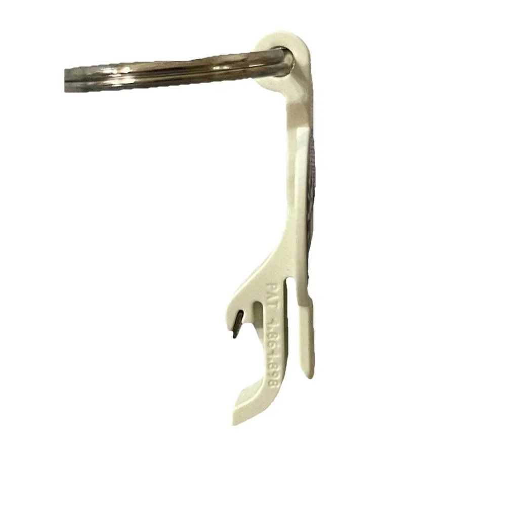 VTG Rolling‎ Rock Beer Bottle Opener Keychain 1980s